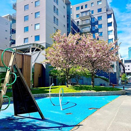 City Center Flat W Roof Top Terrace & Free Parking Oslo Dış mekan fotoğraf