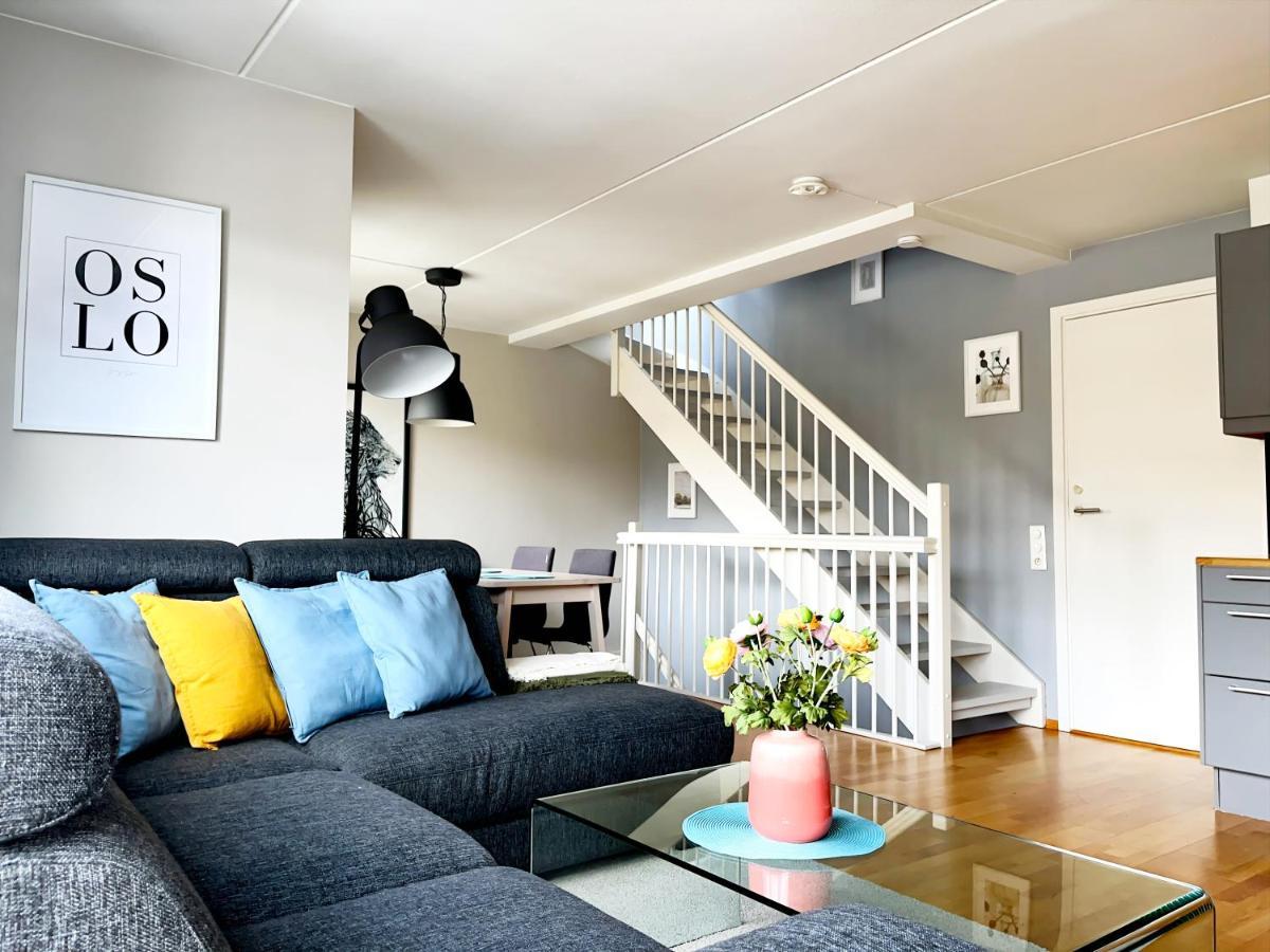 City Center Flat W Roof Top Terrace & Free Parking Oslo Dış mekan fotoğraf