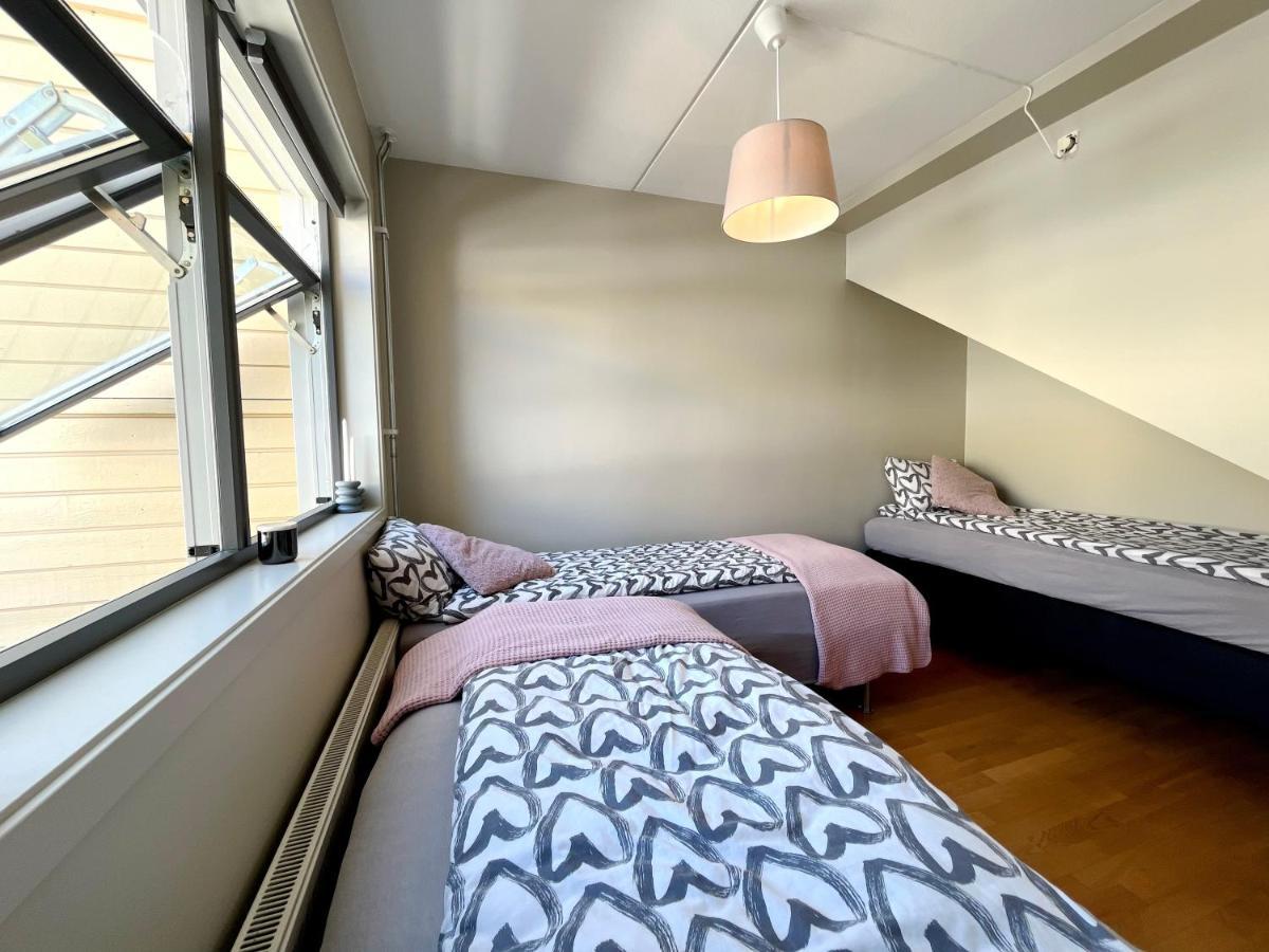 City Center Flat W Roof Top Terrace & Free Parking Oslo Dış mekan fotoğraf