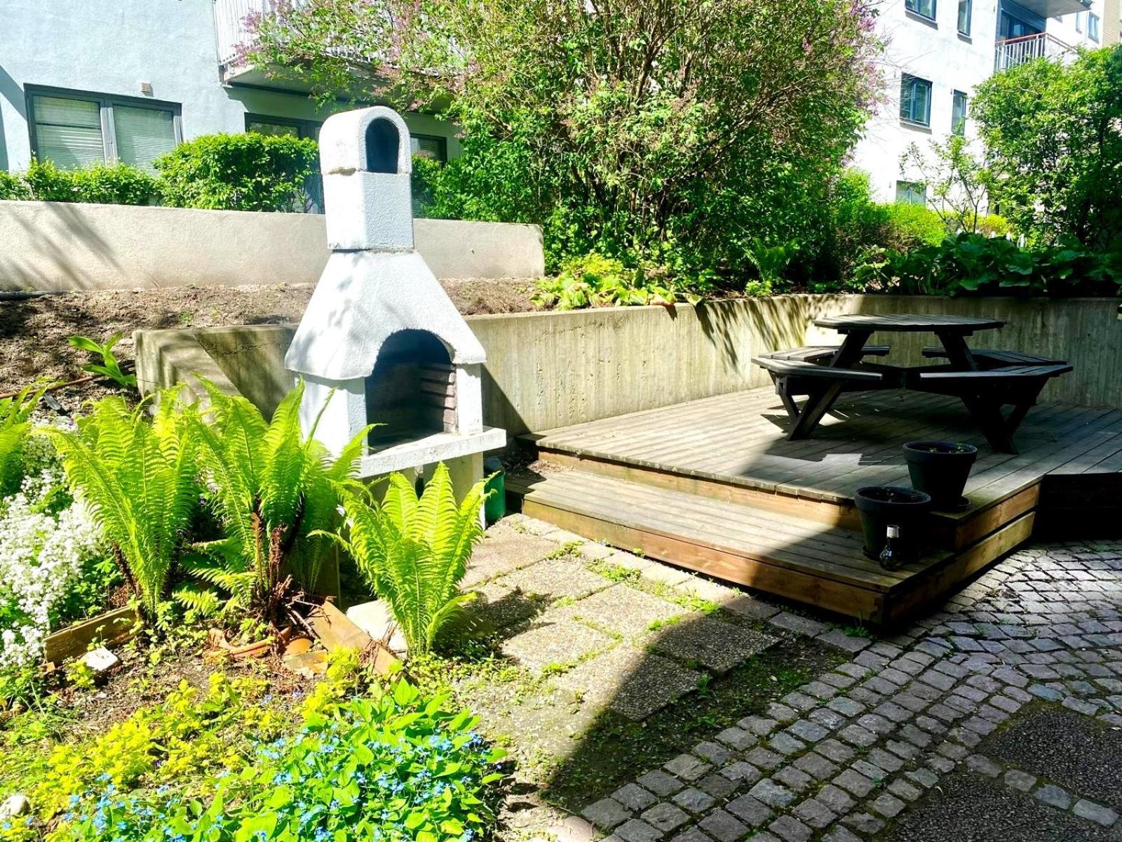 City Center Flat W Roof Top Terrace & Free Parking Oslo Dış mekan fotoğraf